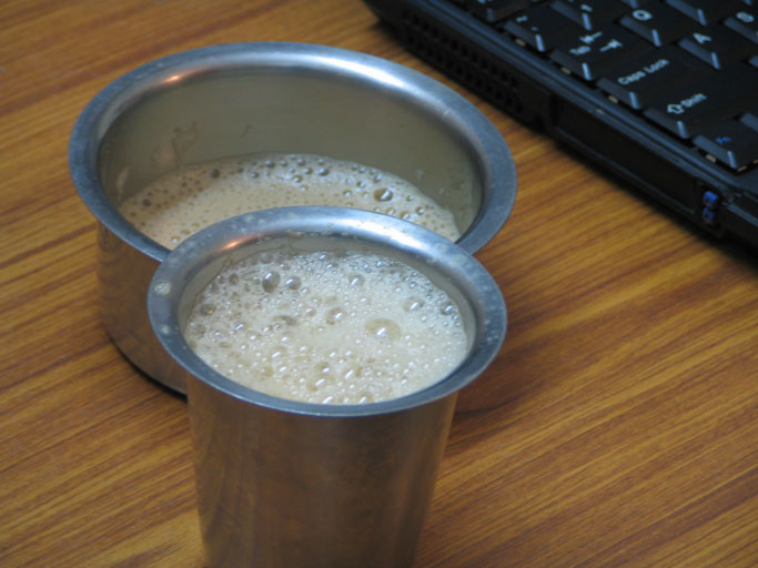 South Indian filter coffee