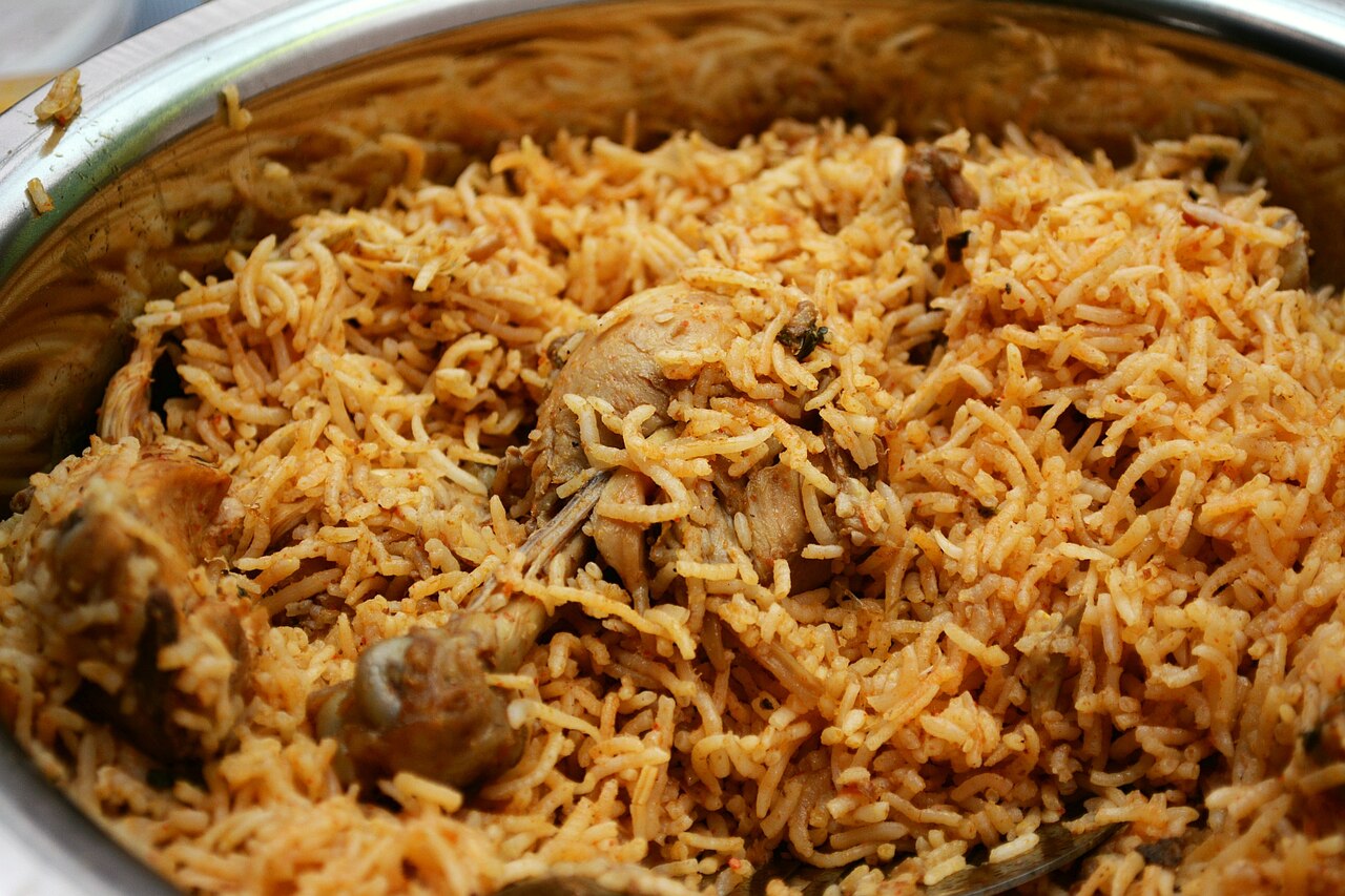 Chicken biryani in Chennai